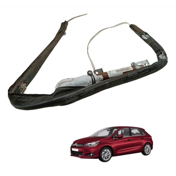 Cortina Airbag Teto Esquerdo Citroen C4 Glx 1.6 2013 2014