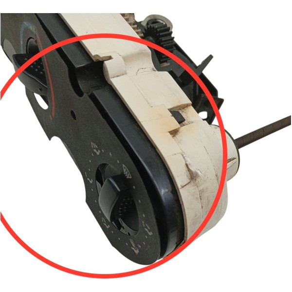 Comando Ar Condicionado Ford Fiesta 2010 2011 2012 Detalhe