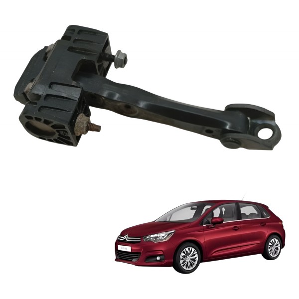 Limitador Porta Dianteira Esquerda Citroen C4 1.6 2013