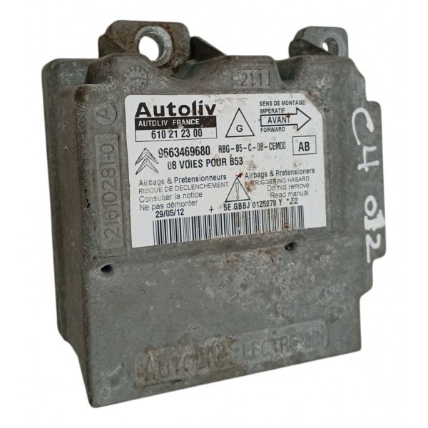 Modulo Central Airbag Citroen C4 1.6 2010 2011 2012 2013