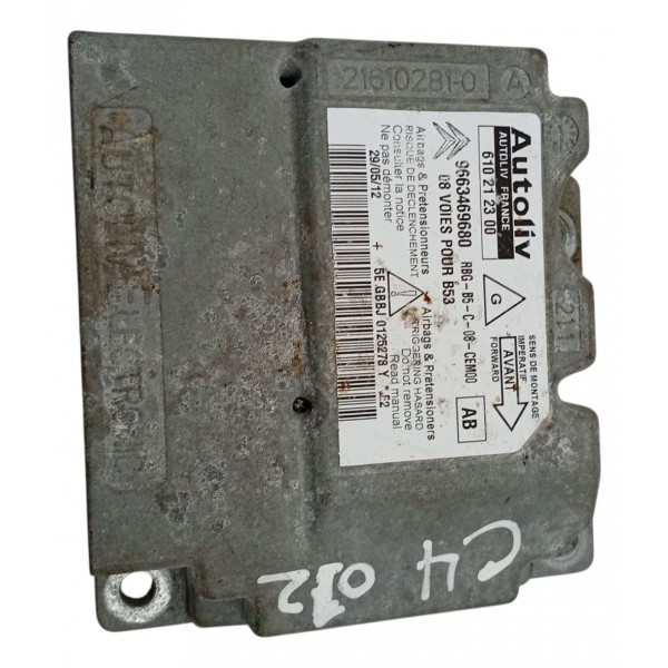 Modulo Central Airbag Citroen C4 1.6 2010 2011 2012 2013