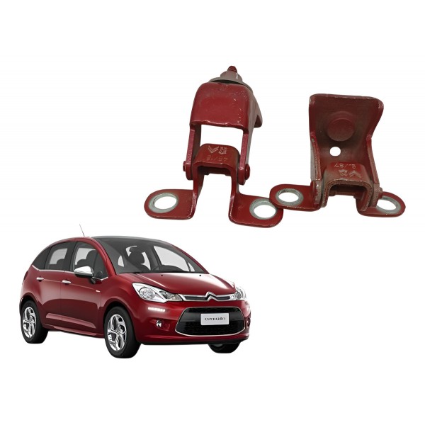 Dobradiça Tampa Traseira Citroen C3 1.6 Tendance 2016 2017