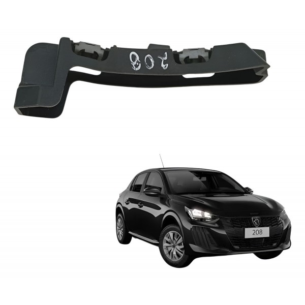 Guia Suporte Parachoque Dianteiro Esquerdo Peugeot 208 2014
