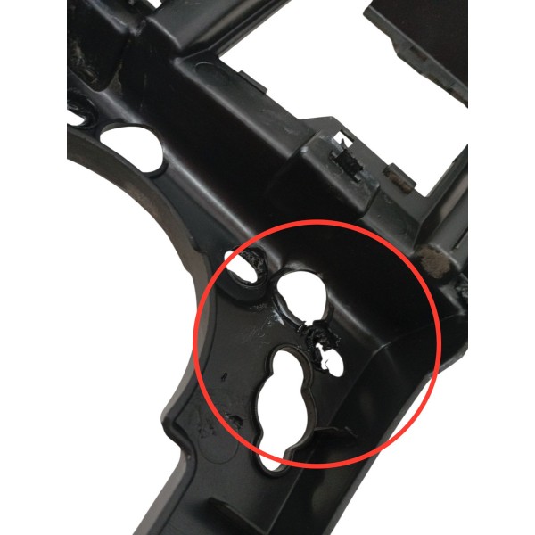 Moldura Console Central Citroen C3 Tendance 2015 Detalhe