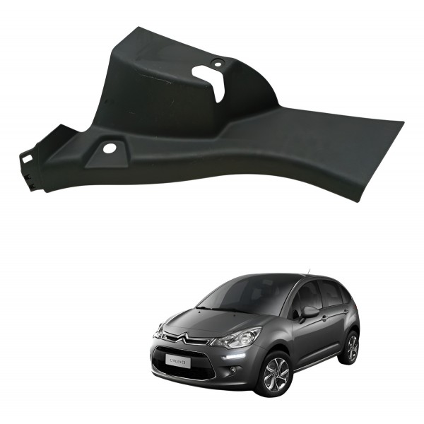 Moldura Acabamento Banco Traseiro Esquerdo Citroën C3 2017