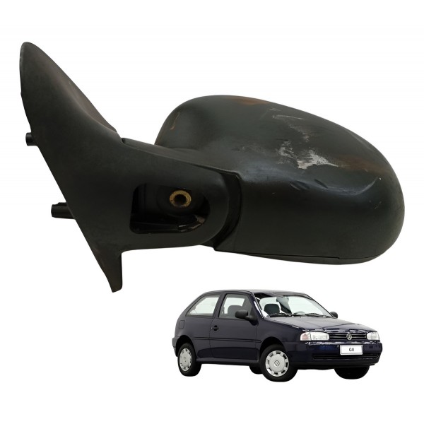 Retrovisor Esquerod Volkswagen Gol 1.8 Cl 1997 1998 Detalhe