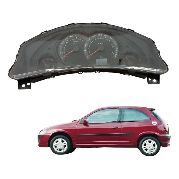 Painel Instrumentos Chevrolet Celta 1.4 2005 Luz Laranja