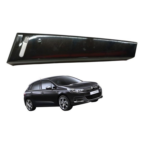 Moldura Direita Coluna Central Citroen C4 2013 Detalhel