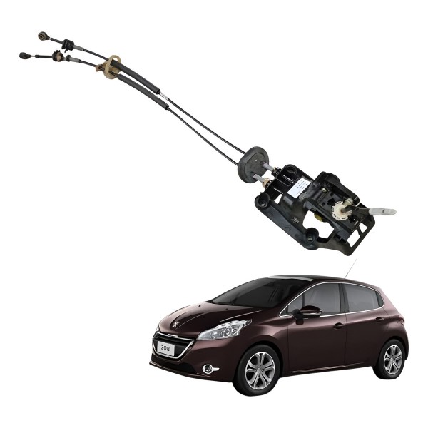 Trambulador Alavanca Câmbio Peugeot 208 1.5 2013 2014 2015