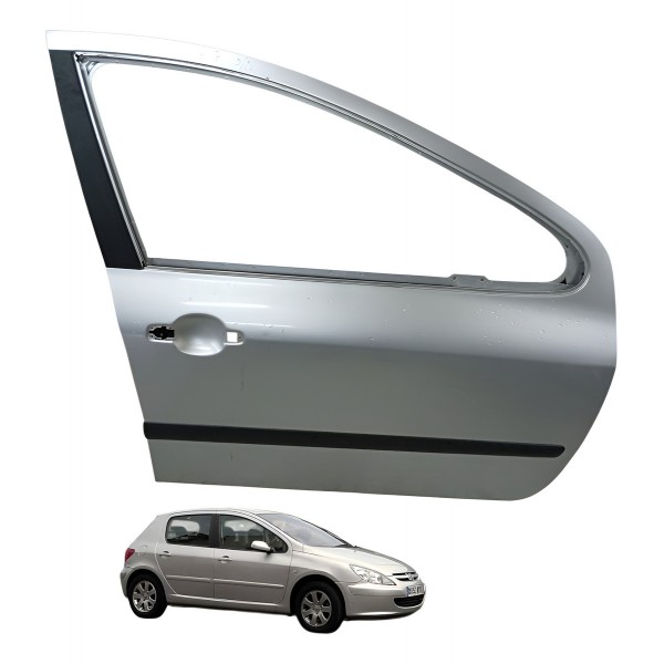 Porta Dianteira Direita Peugeot 307 4p Presence 206 Detalhe