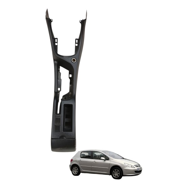 Moldura Console Central P/treco Peugeot 307 2007 Detalhe