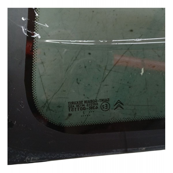 Vidro Fixo Traseiro Esquerdo Citroen C4 1.6 2013 2014 2015