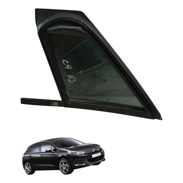 Vidro Fixo Dianteiro Direito Citroen C4 1.6 2013 2014 2015