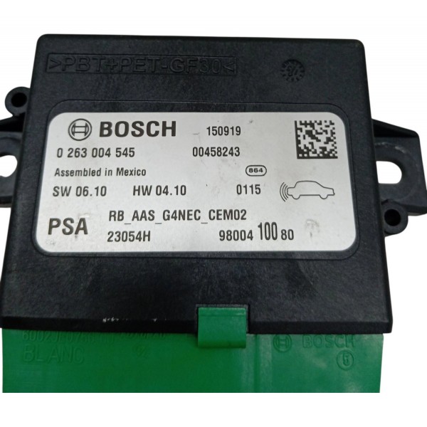 Modulo Sensor Estacionamento Citroen C4 Lounge 1.6 2015 2016