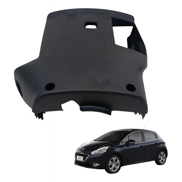 Moldura Inferior Coluna Direção Peugeot 208 1.6 2014 2015