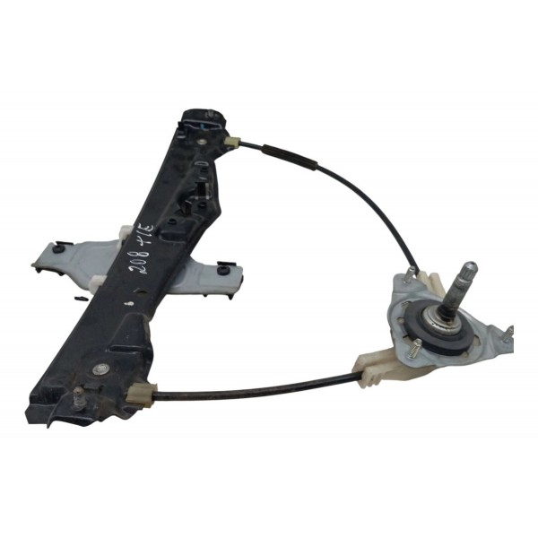 Maquina Vidro Traseiro Esquerdo Peugeot 208 2014 2015 2016