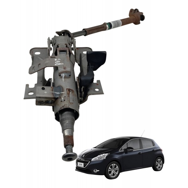 Coluna Direção Peugeot 208 Allure 1.6 2014 2015 2016 20017