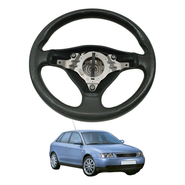 Volante Direção Audi A3 2000 2001 2002 2003 204 2005 Detalhe