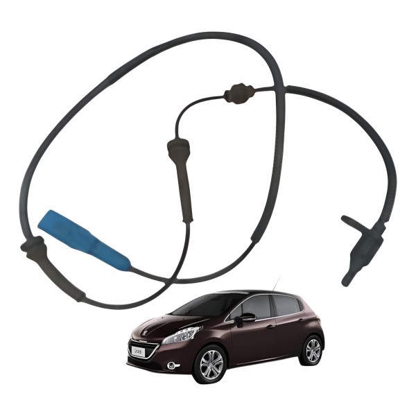 Sensor Abs Traseiro Esquerdo Peugeot 208 Allure 2014 2015