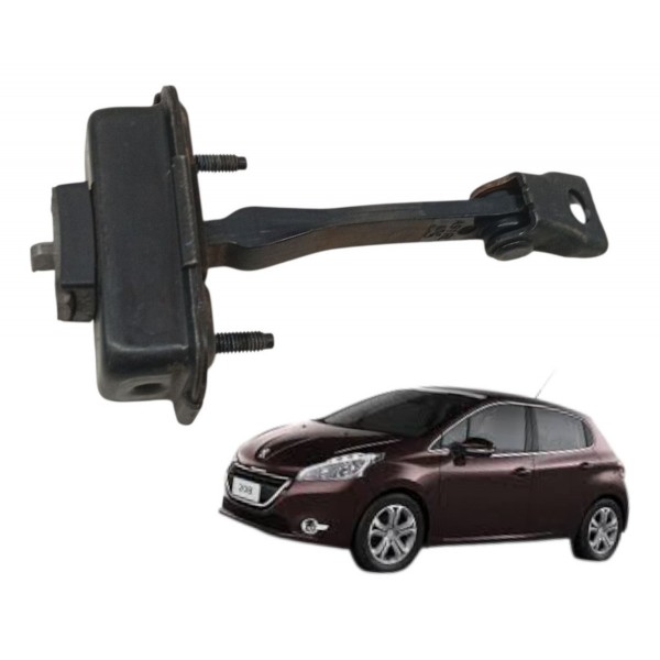 Limitador Porta Traseiro Esquerdo Peugeot 208 1.6 2014 2015