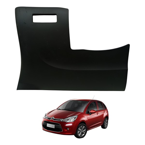 Moldura Inferior Esquerda Painel Citroën C3 2015 2016 2017