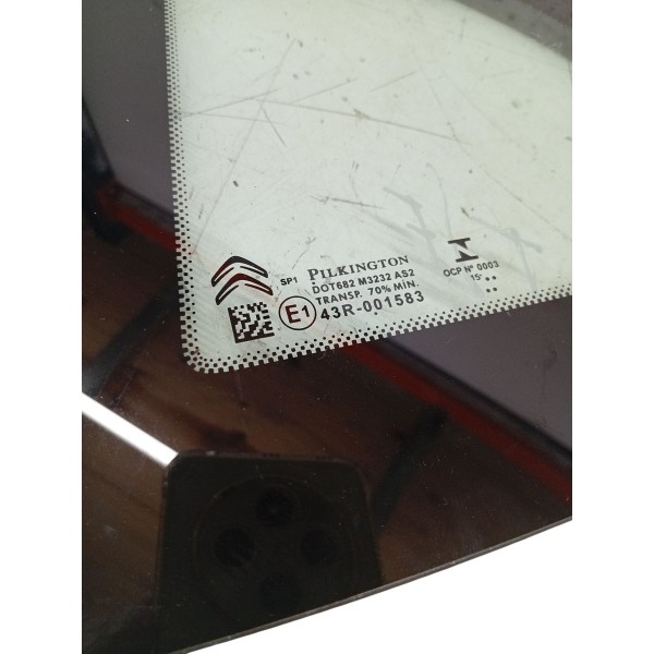 Vidro Fixo Traseiro Esquerdo Citroën C3 2013 2014 2015 2016