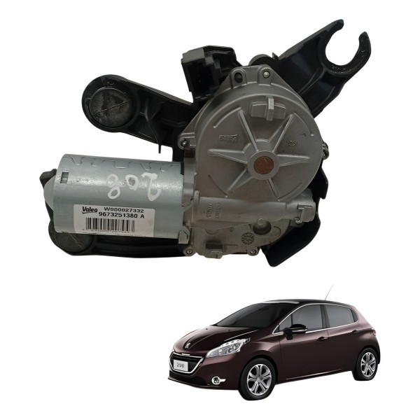 Motor Limpador Vidro Traseiro Peugeot 208 Allure 2014 2015