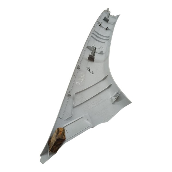 Moldura Coluna Dianteira Esquerda Peugeot 208 2014 2015