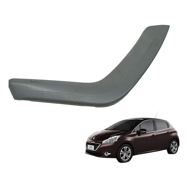 Moldura Puxador Interno Dianteiro Esquerdo Peugeot 208 2015