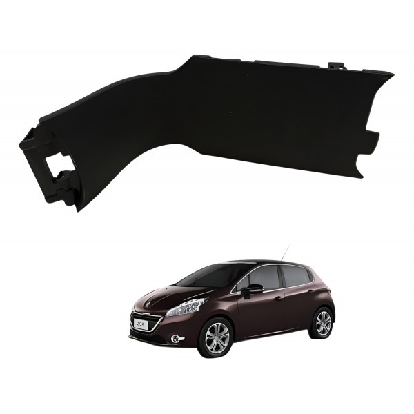 Moldura Acabamento Console Central Peugeot 208 Allure 2015