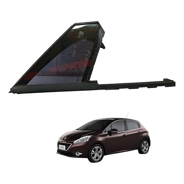 Vidro Fixo Direito Peugeot 208 1.5 Allure 2013 2014 2015