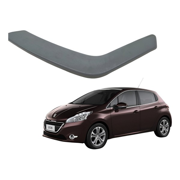 Moldura Puxador Interno Dianteiro Direito Peugeot 208 2015