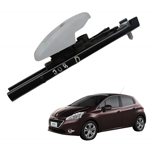 Trilho Direito Regulagem Cinto Peugeot 208 Allure 2014 2015