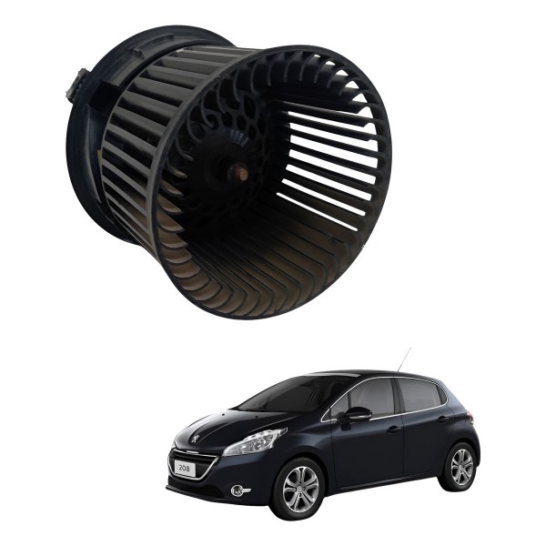 Motor Ventilador Ar Forçado Peugeot 208 Allure 1.5 2014 2015