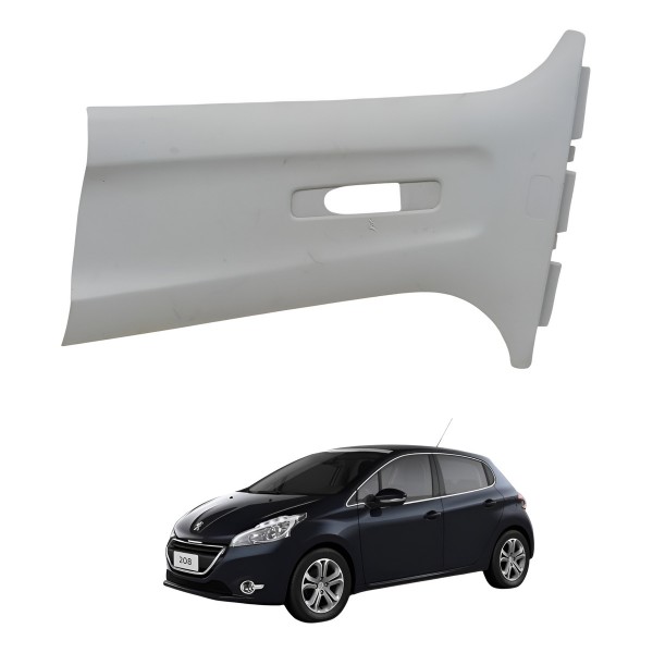 Moldura Superior Coluna Central Esquerdo Peugeot 208 2014