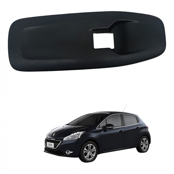 Moldura Botão Vidro Eletrico Peugeot 208 Allure 2015 2016