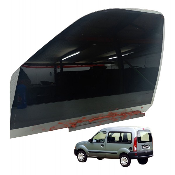Vidro Porta Dianteiro Esquerdo Renault Kangoo 2003 2004 2005