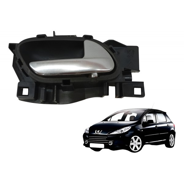 Maçaneta Interna Dianteira Direita Peugeot 208 2015 2016