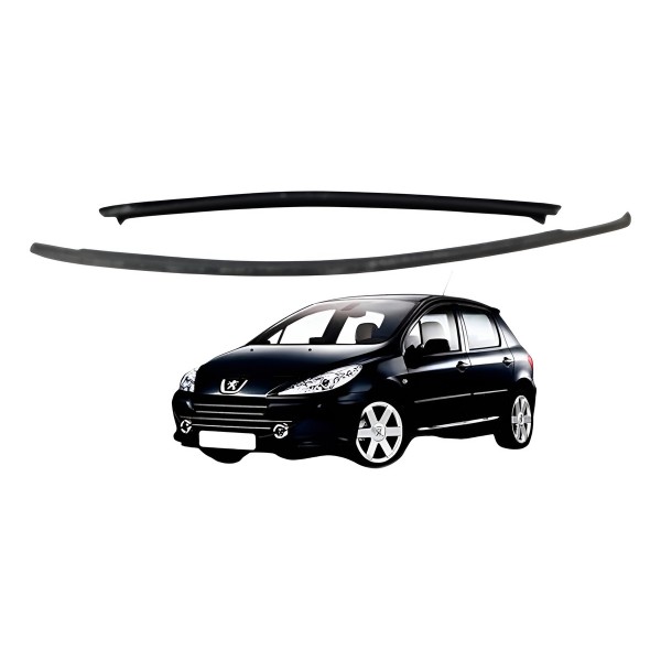 Kit Canaleta Pestana Traseiro Esquerdo Peugeot 208 204 2015