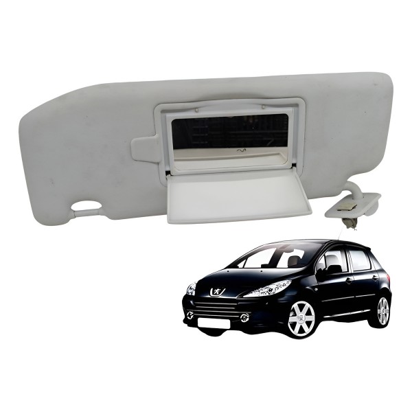 Qubra Sol Esquerdo Espelho Peugeot 208 Allure 2014 2015 2016