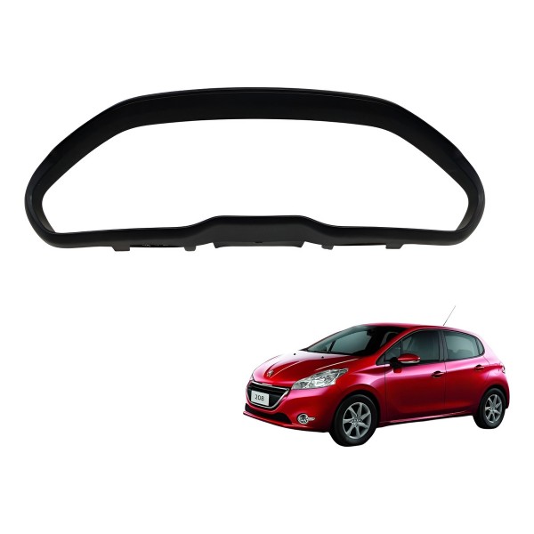 Moldura Painel Instrumentos Peugeot 208 Allure 2014 2015