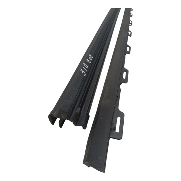 Kit Canaleta Pestana Direita  Esquerdo Peugeot 208 204 2015