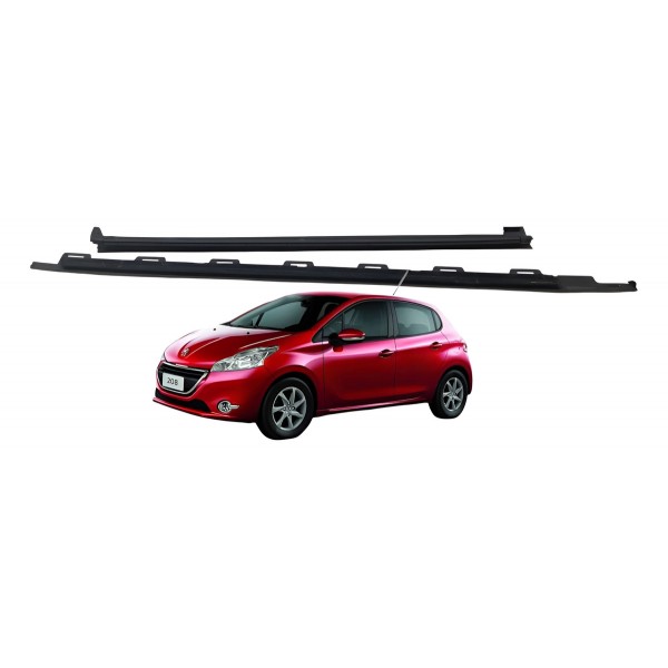 Kit Canaleta Pestana Direita  Esquerdo Peugeot 208 204 2015