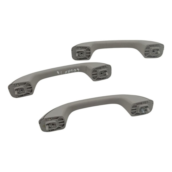 Kit Alça Teto Pqp Descanço Renault Logan 1.0 2008 2009 2010