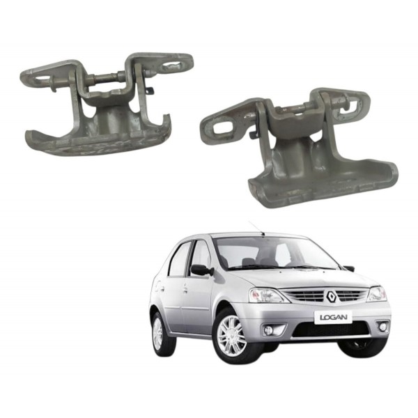 Dobradiça Porta Dianteira Direita Renault Logan 2006 2007