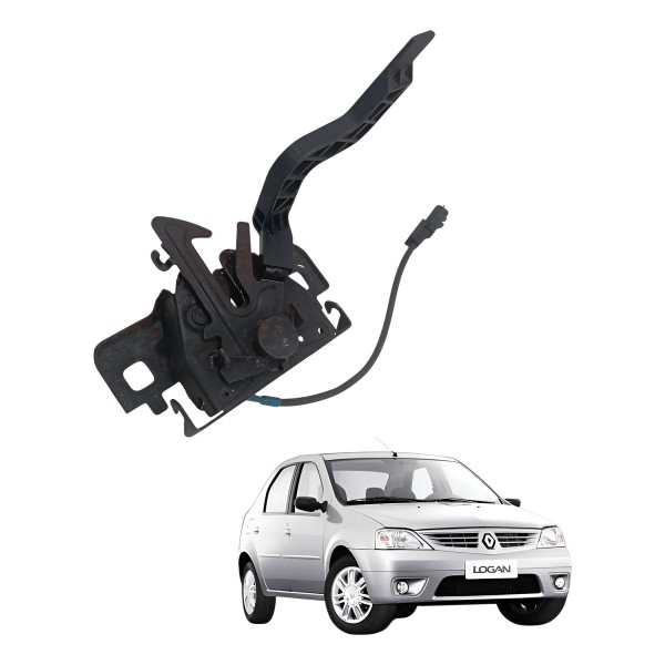Fechadura Capo Renault Logan Sandero 1.0 2007 2008 2009