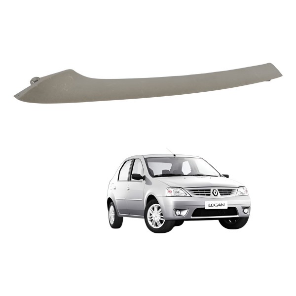 Moldura Coluna Parabrisa Esquerdo Renault Logan Sandero 2008