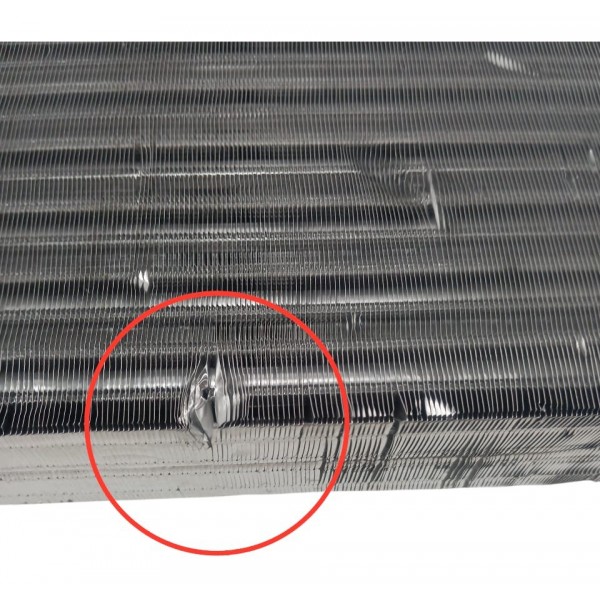 Radiador Ar Quente Peugeot 208 1.5 Allure 201 2014 Detalhe