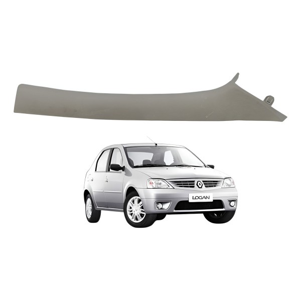 Moldura Coluna Parabrisa Direito Renault Logan Sandero 2008