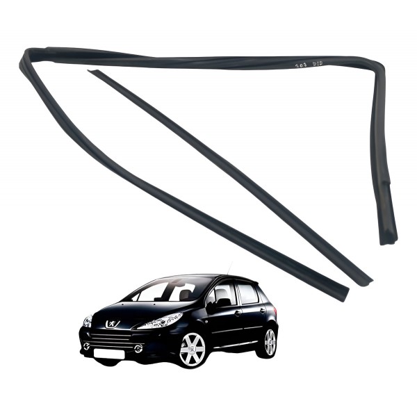 Kit Canaleta Pestana Porta Dianteira Direita Peugeot 307 200